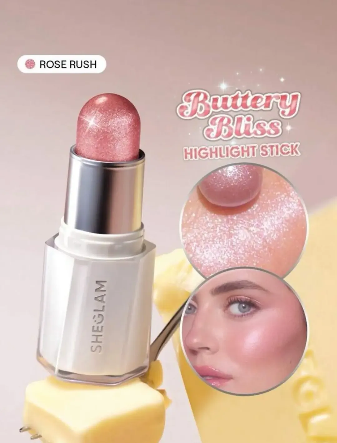 هایلایتر استیکی  مدل Buttery Bling